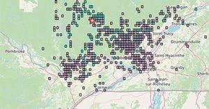 3.8 Magnitude Earthquake Hits Near L'Annonciation, Quebec