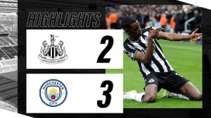 Manchester City Claims 3-0 Victory Over Newcastle United