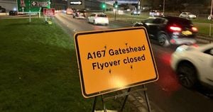 Gateshead Highway Flyover Closes Over Safety Concerns