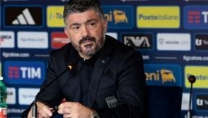 Gattuso Leads Italy Into Crucial World Cup Playoffs