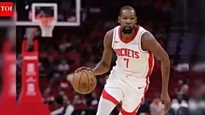 Kevin Durant Rockets Into NBA History And Fortune