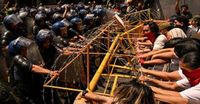 May Day protests around the world