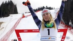 Henrik Kristoffersen Leads Giant Slalom At Kranjska Gora