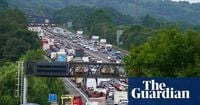 Bank holiday weekend travel disruption expected on British roads and rail