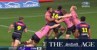Storm capitalise after coach killer