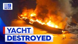 Yacht Fire At Adelaide Marina Sends Owner To Hospital