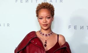 Rihanna Shines At Fenty X Puma Launch With Earthy Elegance