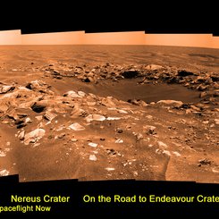 Nereus Crater on Mars