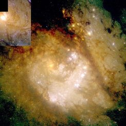 Sarmal Gökada M83'ün Merkezinde