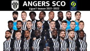 Angers SCO Battles Stade De Reims For Cup Glory