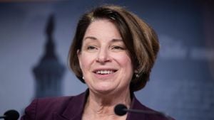 Klobuchar Takes Center Stage At Trump's Historic Induction