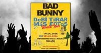 Bad Bunny raddoppia a Milano: nuova data il 18 luglio 2026