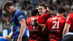 Crusaders Dominate Blues In 42-19 Victory