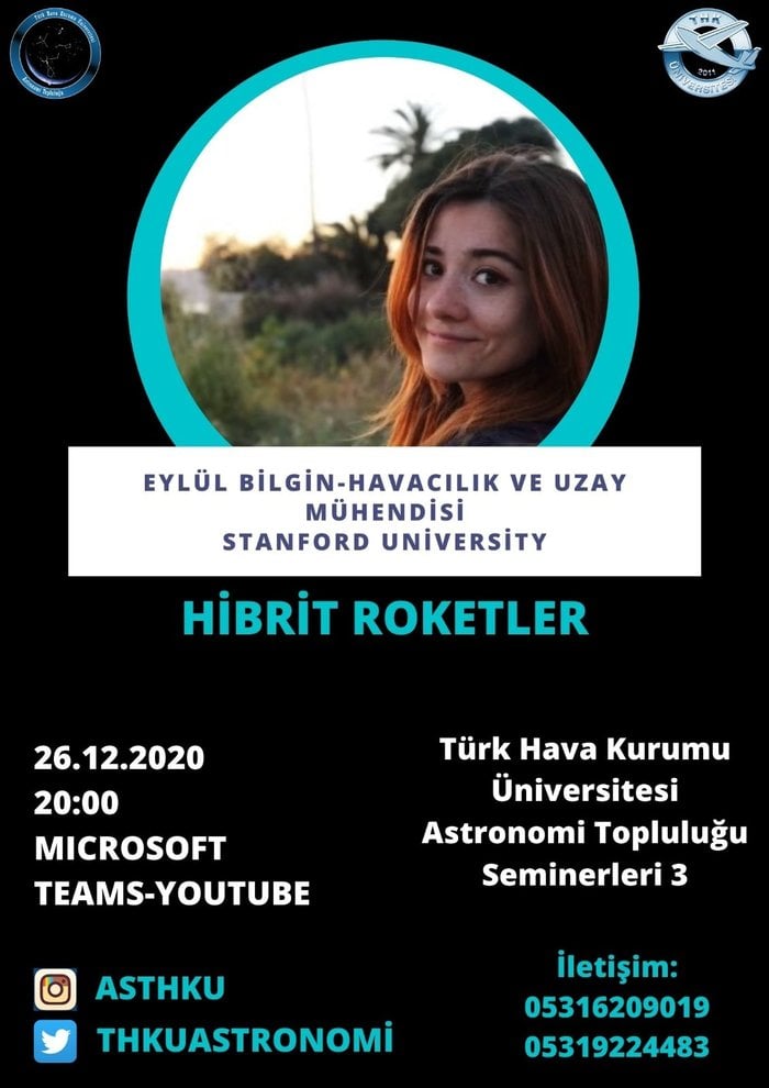 Hibrit Roketler-Eylül Bilgin semineri