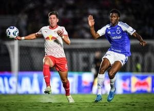 Cruzeiro And Bragantino Battle To 1-1 Draw In Friendly Match