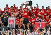 Cats take over the beach: Panthers celebrate first Stanley Cup with historic parade
