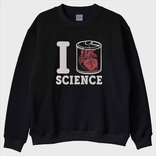 ''I Love Science'' Sweatshirt