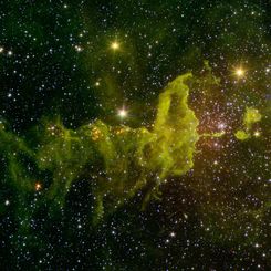  The Spider Nebula in Infrared 