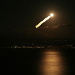 Moonrise Over Turkey