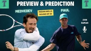 Thrilling Showdown Set Between Daniil Medvedev And Tommy Paul At Indian Wells