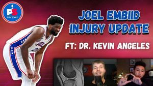 Joel Embiid's Knee Injury Raises Concerns For 76ers