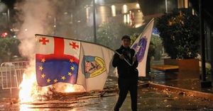 Georgia Cracks Down After Violent Protests Erupt