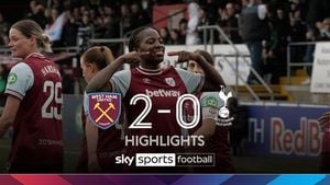 West Ham Triumphs Over Tottenham 2-0 In WSL Clash