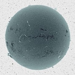  Dark Ball in Inverted Starfield 