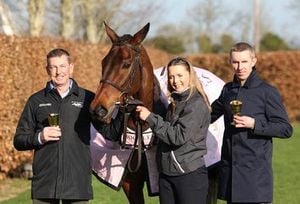 Inothewayurthinkin Celebrates Cheltenham Gold Cup Triumph