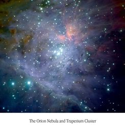 VLT'den Orion Bulutsusu