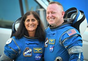 NASA Astronauts Return Home After Prolonged Space Mission