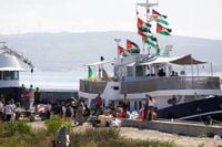 TRT World - Aid flotilla nears Gaza, organisers say arrival expected in two days