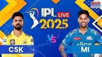 CSK vs MI Live Score, IPL 2025: MS Dhoni Walks Out To Bat As CSK Need 4 To Win; Ravindra Jadeja Run-Out