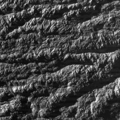 Seventeen Hundred Kilometers Above Enceladus