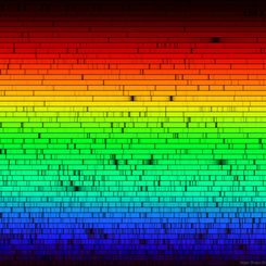  The Sun's Spectrum with its Missing Colors 