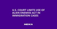 U.S. Court Limits Use of Alien Enemies Act in Immigration Cases | Ukraine news - #Mezha