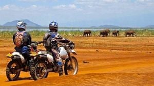 Kenyan Bikers Conquer Botswana On Fundraising Journey