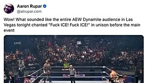 Americans Rally Against ICE Actions As Olympic Pride Grows