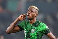 Osimhen strikes twice to give Nigeria World Cup boost