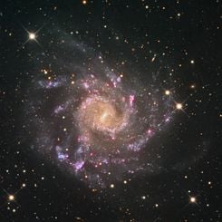 Grand Spiral Galaxy NGC 7424