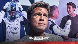 Brad Pitt Shines In Upcoming F1 Film Collaboration