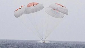 NASA Crew Makes Historic Pacific Splashdown After ISS Mission
