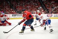 Ovechkin scores as the Capitals eliminate the Canadiens in 5, advance to play the Hurricanes