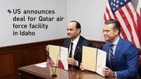 U.S. announces deal for Qatar air force facility in Idaho