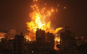 Israel-Hamas Conflict Escalates With Airstrikes And Ceasefire Talks