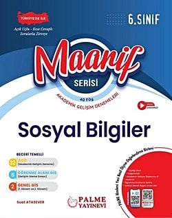 6.SINIF MAARİF SERİSİ SOSYAL BİLGİLER HAFTALIK DENEME (40FÖY)