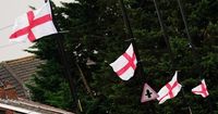 Train into London delayed after disruption from 'people flying St George's flag'