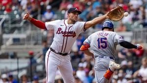 Braves Phillies Battle Delayed By Weather With High Stakes