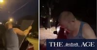 Surgeon under investigation over ‘chilling’ video of him tearing down teal’s corflute