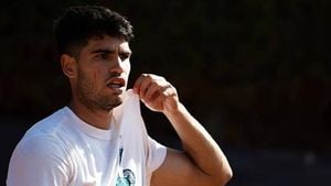 Tennis Stars Gear Up For Rome Masters Showdown